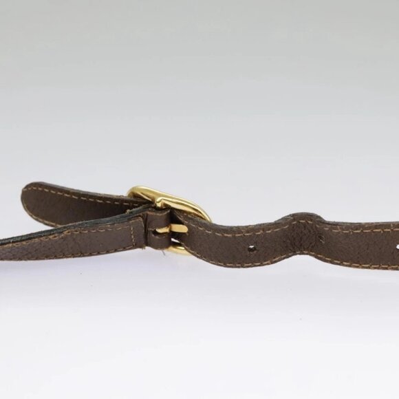 GUCCI GG Supreme Web Sherry Line Shoulder Bag PVC Beige - Picture 12 of 15